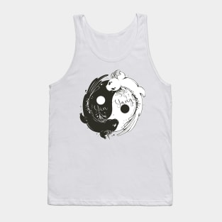 Yin Yang Axolotl Tank Top